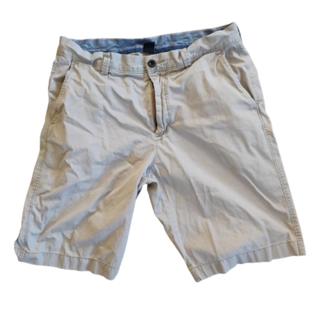J. Crew Men's W33 Light Tan Flat Front Shorts